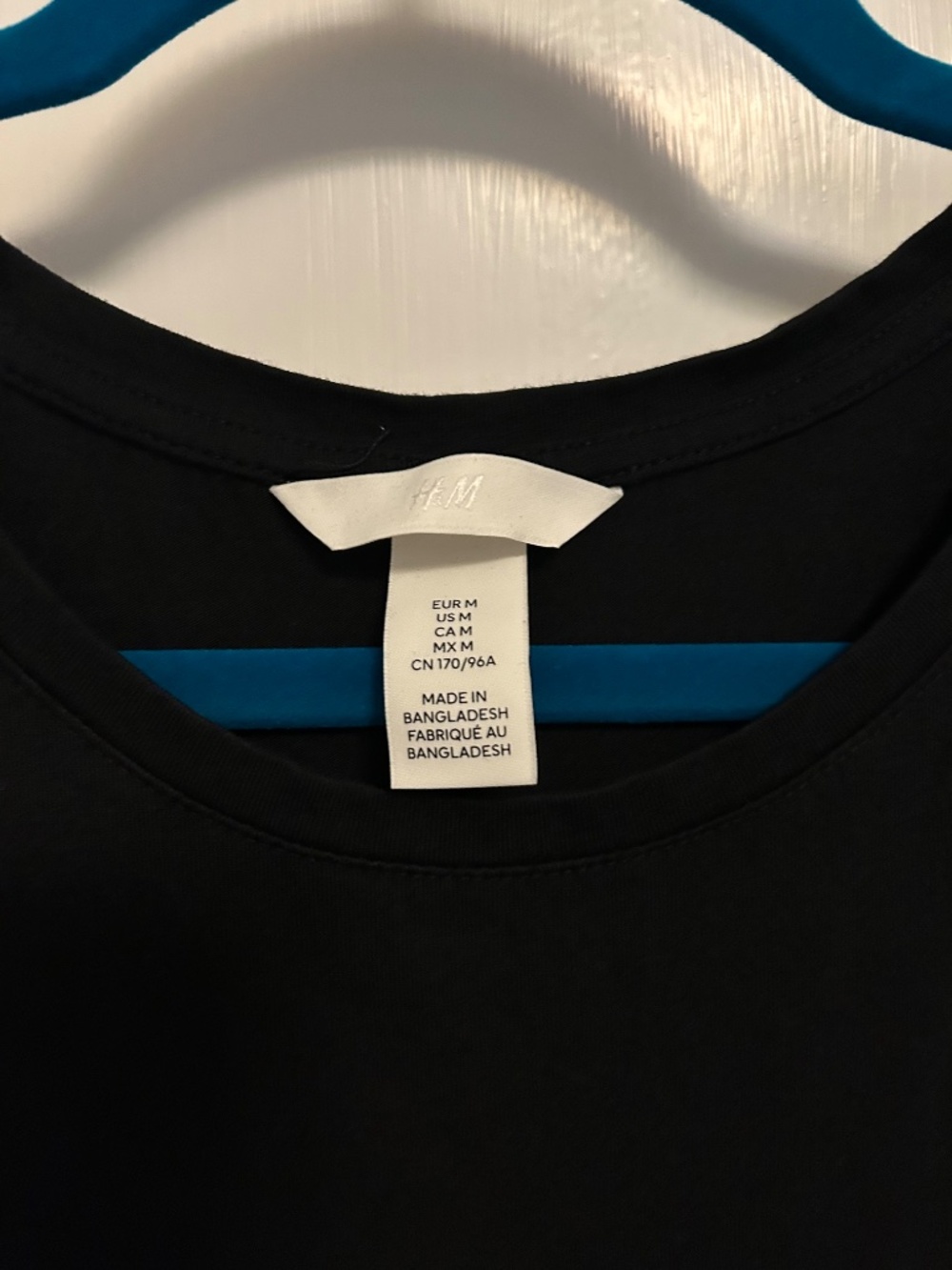 H&M Black Maxi T-Shirt Dress Size Medium - Picture 2 of 5